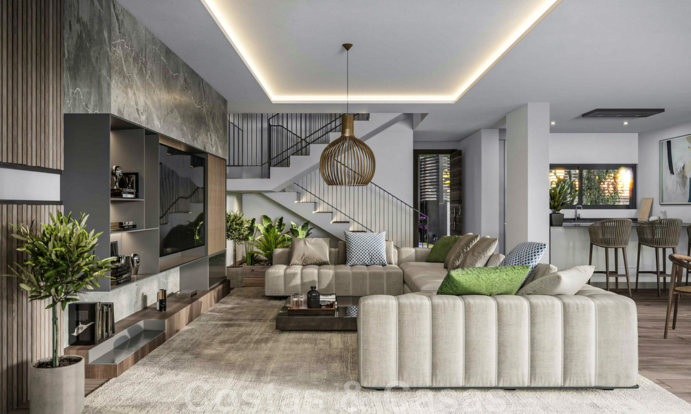Nieuw op de markt! Moderne luxevilla’s te koop gelegen in een golfresort op de New Golden Mile tussen Marbella en Estepona 43363