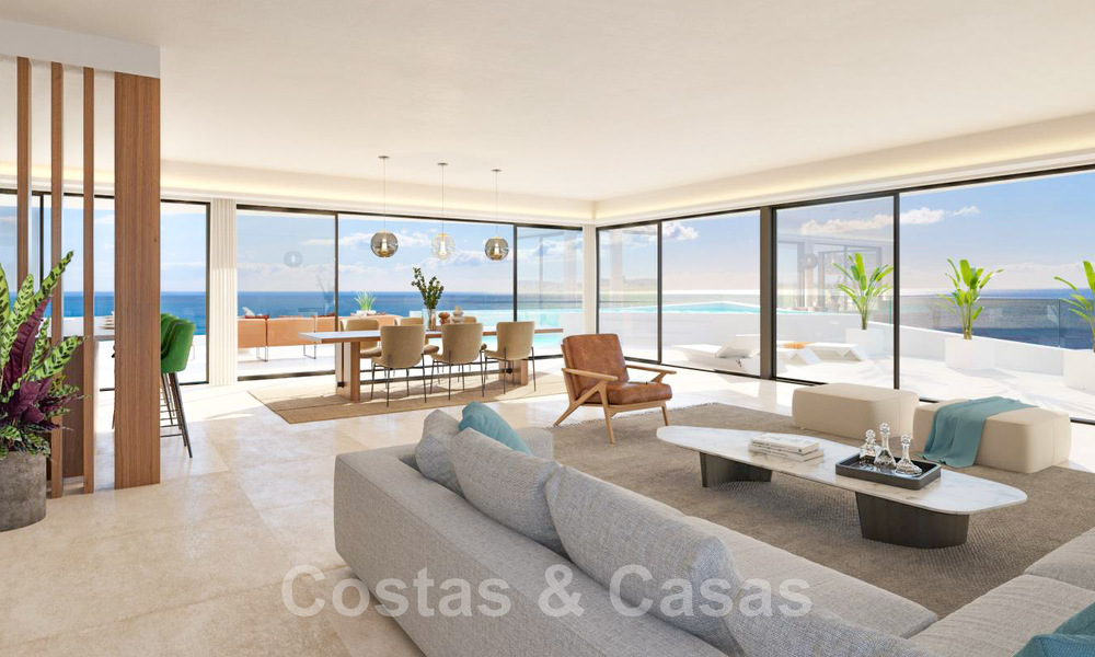 Duurzame luxe appartementen te koop op toplocatie met panoramisch zeezicht gesitueerd tussen Benalmadena en Fuengirola - Costa del Sol 43953