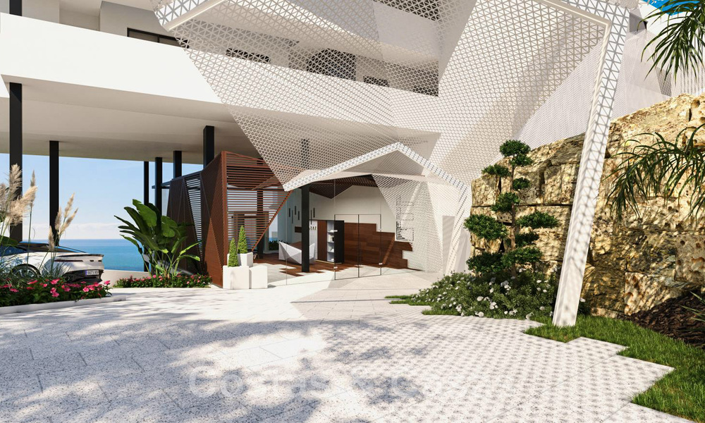 Duurzame luxe appartementen te koop op toplocatie met panoramisch zeezicht gesitueerd tussen Benalmadena en Fuengirola - Costa del Sol 43954