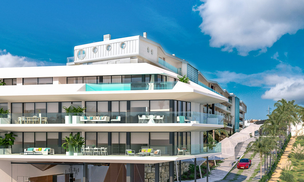 Duurzame luxe appartementen te koop op toplocatie met panoramisch zeezicht gesitueerd tussen Benalmadena en Fuengirola - Costa del Sol 51368