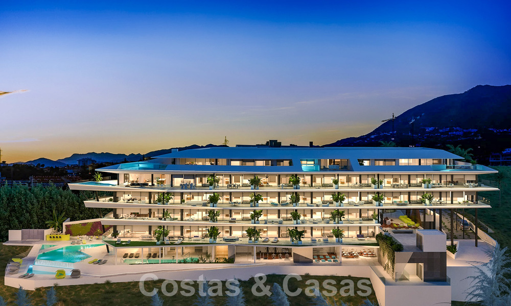 Duurzame luxe appartementen te koop op toplocatie met panoramisch zeezicht gesitueerd tussen Benalmadena en Fuengirola - Costa del Sol 51369