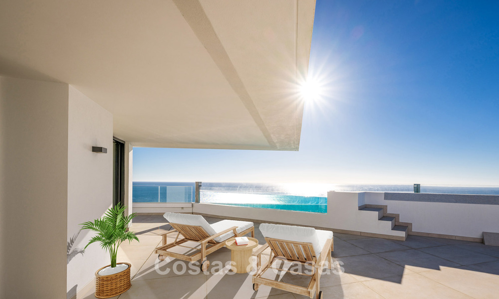 Duurzame appartementen te koop op toplocatie met panoramisch zeezicht tussen Benalmadena en Fuengirola - Costa del Sol 804955