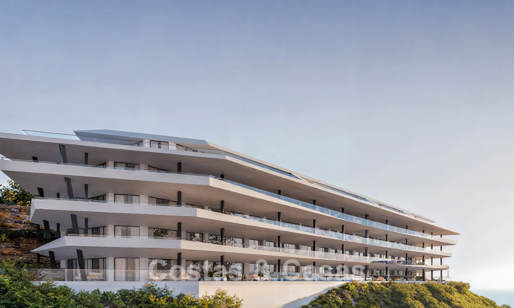 Duurzame appartementen te koop op toplocatie met panoramisch zeezicht tussen Benalmadena en Fuengirola - Costa del Sol 804983