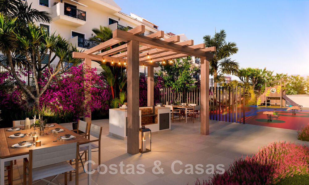 Nieuwe, moderne appartementen op loopafstand van het strand in het centrum van Estepona, Costa del Sol 43938