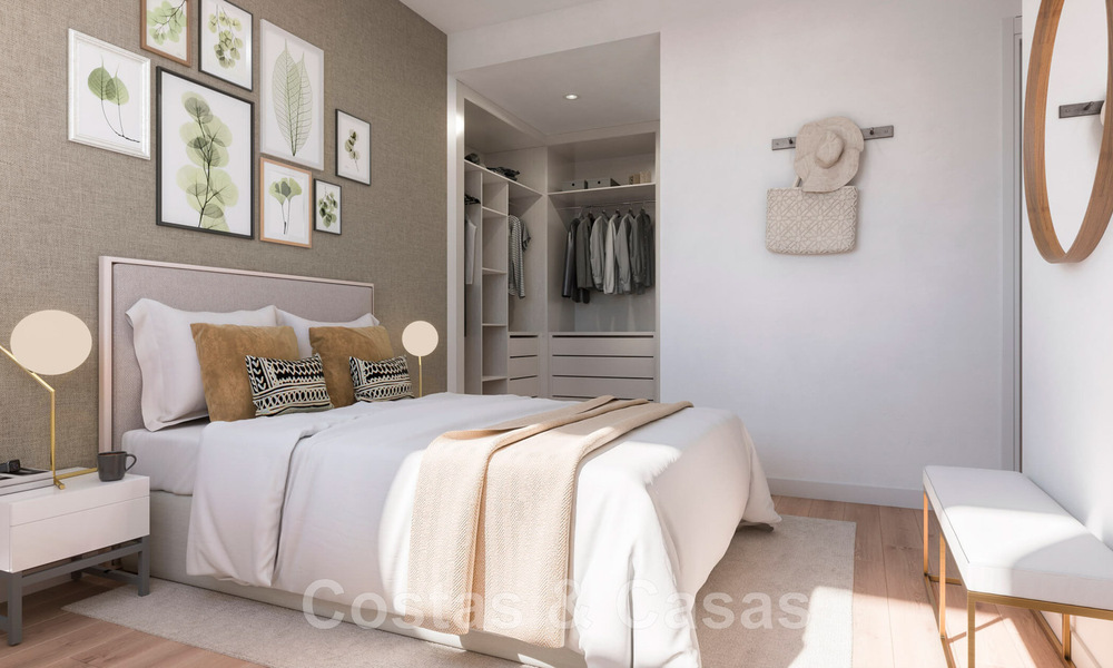 Nieuwe, moderne appartementen op loopafstand van het strand in het centrum van Estepona, Costa del Sol 43943