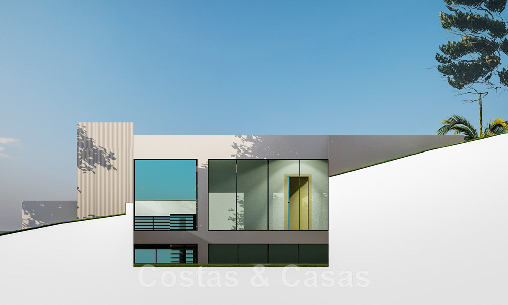 2 Percelen + exclusief bouwproject te koop voor een majestueuze, eigentijdse villa in Nueva Andalucia, Marbella 43911