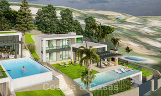 2 Percelen + exclusief bouwproject te koop voor een majestueuze, eigentijdse villa in Nueva Andalucia, Marbella 43912 