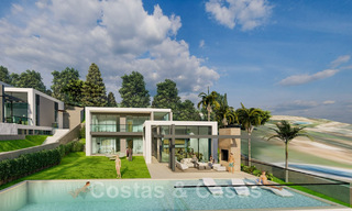 2 Percelen + exclusief bouwproject te koop voor een majestueuze, eigentijdse villa in Nueva Andalucia, Marbella 43913 