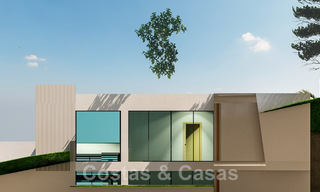 2 Percelen + exclusief bouwproject te koop voor een majestueuze, eigentijdse villa in Nueva Andalucia, Marbella 43922 