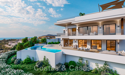 Instapklaar! Spectaculaire luxevilla’s te koop i/e eigentijds architectuur gesitueerd i/e golfresort o/d New Golden Mile tussen Marbella en Estepona 43567