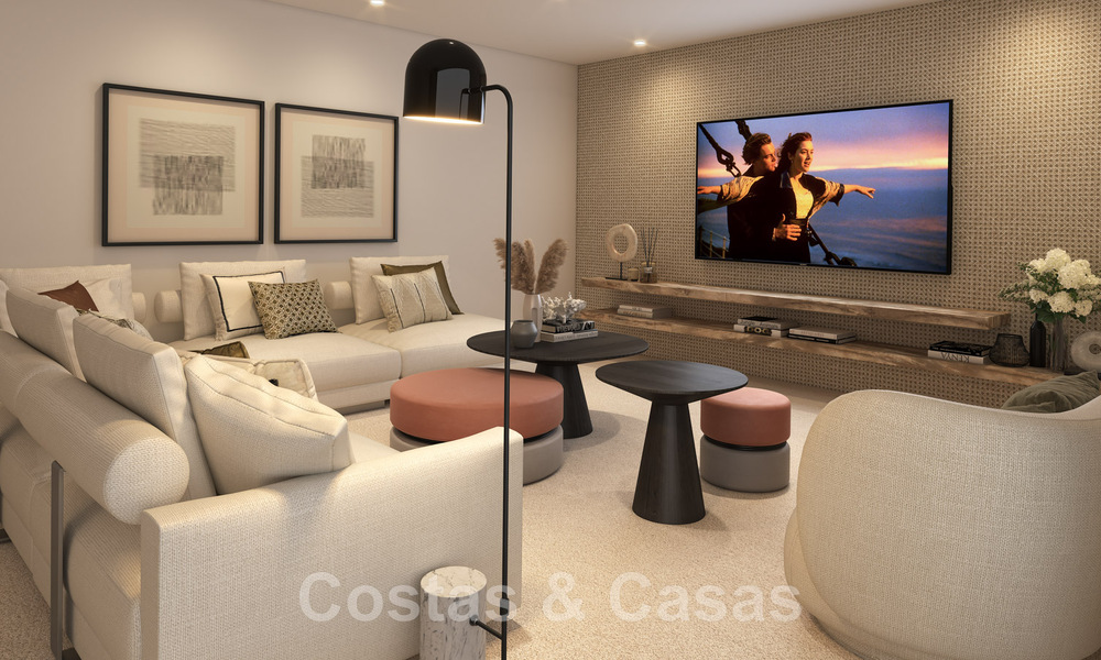Spectaculaire luxevilla’s te koop i/e eigentijds architectuur gesitueerd i/e golfresort o/d New Golden Mile tussen Marbella en Estepona 63190