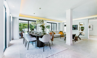 Nieuwe, instapklare luxevilla in moderne stijl op wandelafstand van het strand in een geprefereerde buurt van Guadalmina Baja in Marbella 43797 