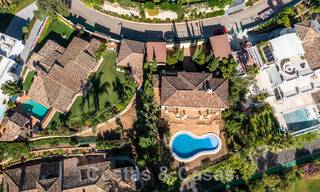 Klassieke, Spaanse luxevilla te koop in een gated community en eerstelijnsgolf met prachtig uitzicht over de golfbaan van La Quinta golf, Benahavis - Marbella 44110 