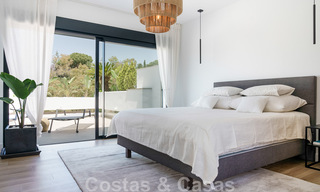 Volledig gerenoveerd luxepenthouse te koop in Scandinavische stijl, met uitgestrekte terrassen op de Golden Mile van Marbella 44250 