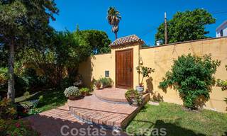 Traditionele, Spaanse villa te koop net ten oosten van Marbella centrum op loopafstand van het strand 44393 