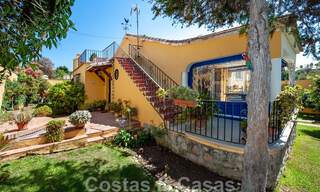 Traditionele, Spaanse villa te koop net ten oosten van Marbella centrum op loopafstand van het strand 44395 