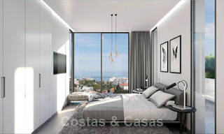 Nieuwe, modernistische designvilla te koop, met fenomenaal zeezicht op loopafstand van het strand in Benalmadena, Costa del Sol 44593 