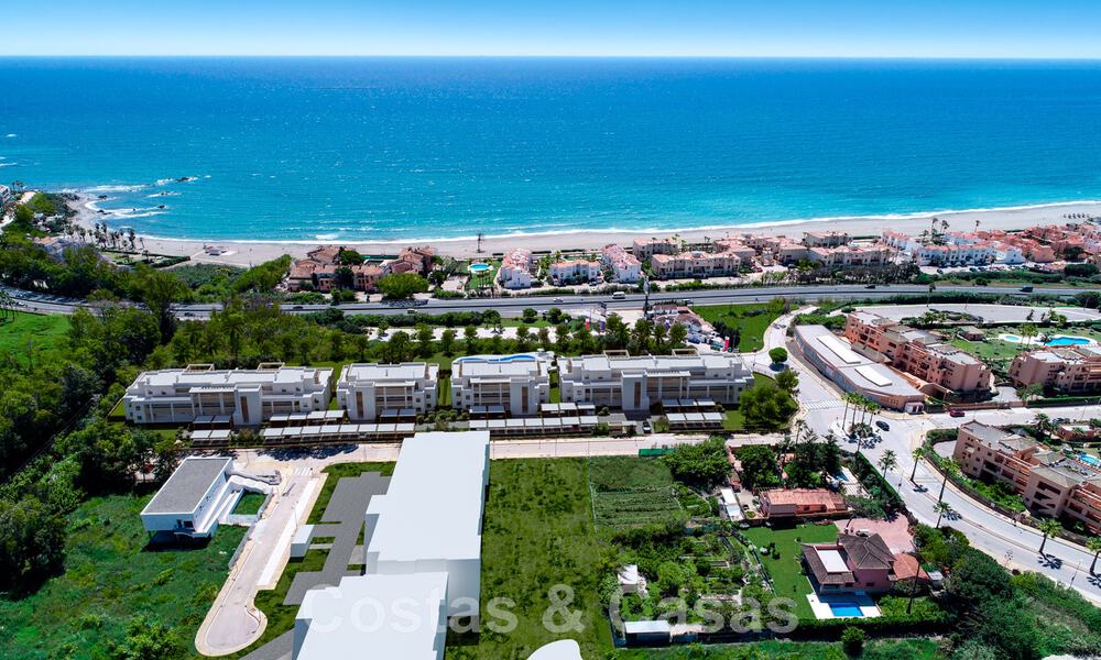 Nieuwe, eigentijdse, luxe appartementen te koop met zeezicht op loopafstand van het strand in Casares, Costa del Sol 44505