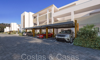 Nieuwe, eigentijdse, luxe appartementen te koop met zeezicht op loopafstand van het strand in Casares, Costa del Sol 66733 