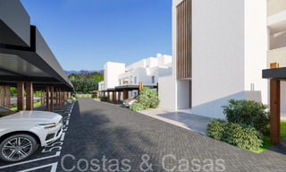 Nieuwe, eigentijdse, luxe appartementen te koop met zeezicht op loopafstand van het strand in Casares, Costa del Sol 66735 