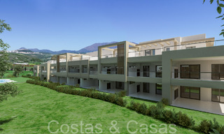 Nieuwe, eigentijdse, luxe appartementen te koop met zeezicht op loopafstand van het strand in Casares, Costa del Sol 66740 