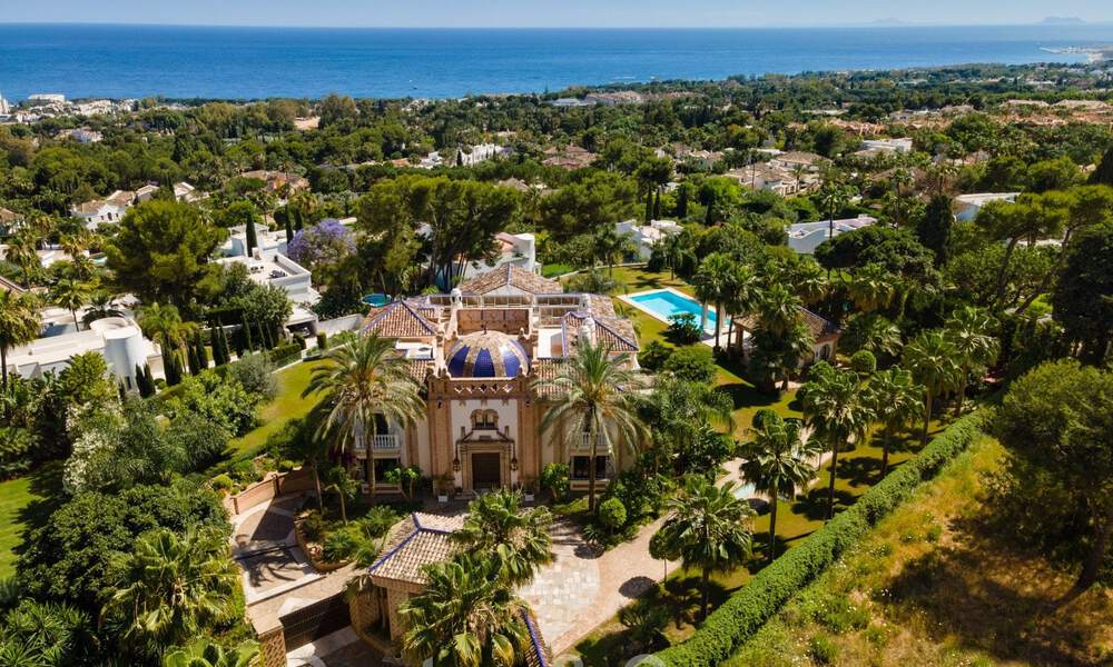 Majestueuze, hoogstaande luxevilla te koop met panoramisch zeezicht in een gated community op de Golden Mile van Marbella 44762
