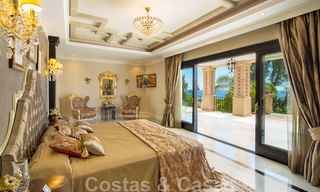 Majestueuze, hoogstaande luxevilla te koop met panoramisch zeezicht in een gated community op de Golden Mile van Marbella 44773 