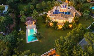 Majestueuze, hoogstaande luxevilla te koop met panoramisch zeezicht in een gated community op de Golden Mile van Marbella 44790 
