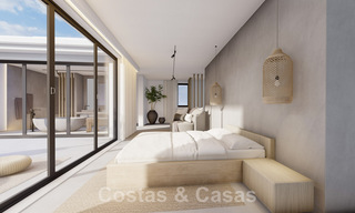 Sublieme, luxevilla te koop op een groot perceel, met een Mediterrane architectuur, beachside op de New Golden Mile tussen Marbella en Estepona 44963 