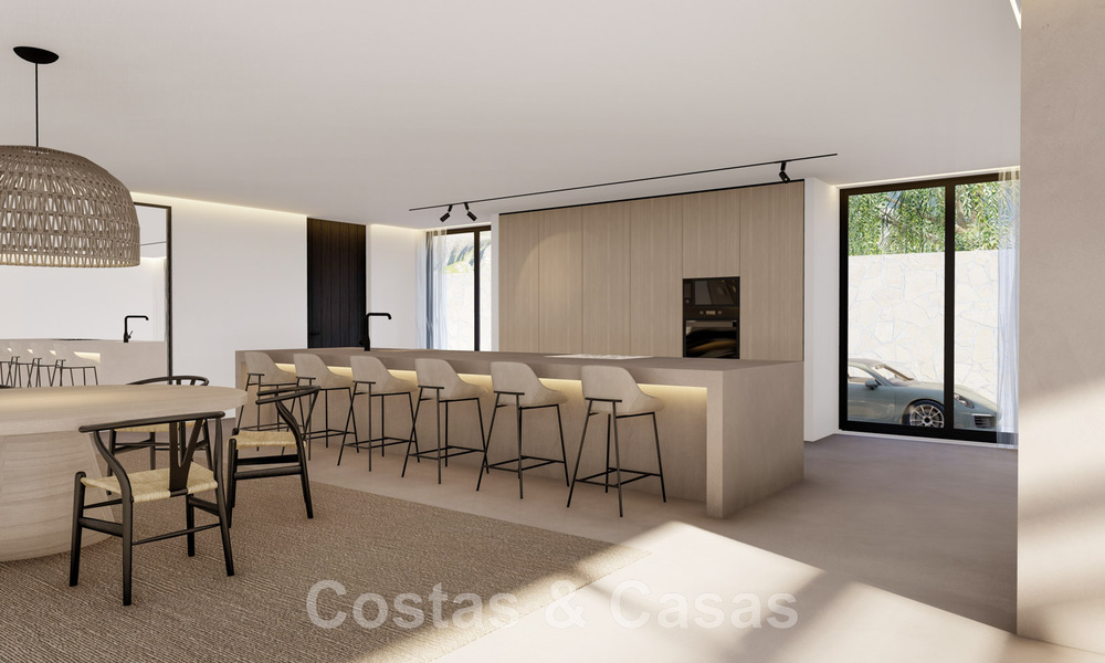 Sublieme, luxevilla te koop op een groot perceel, met een Mediterrane architectuur, beachside op de New Golden Mile tussen Marbella en Estepona 44967