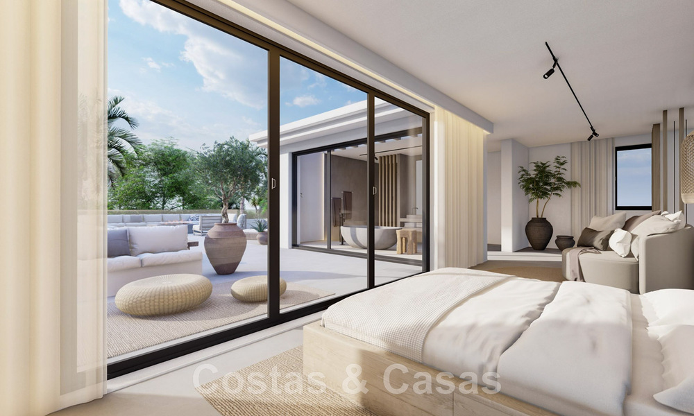 Sublieme, luxevilla te koop op een groot perceel, met een Mediterrane architectuur, beachside op de New Golden Mile tussen Marbella en Estepona 44971