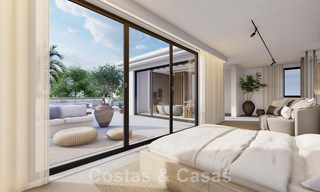 Sublieme, luxevilla te koop op een groot perceel, met een Mediterrane architectuur, beachside op de New Golden Mile tussen Marbella en Estepona 44971 