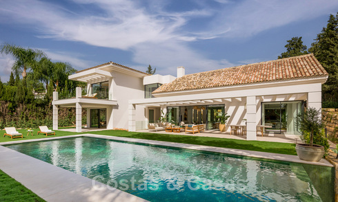 Spaanse designervilla te koop, op een steenworp van de golfbaan in Marbella - Benahavis 45469