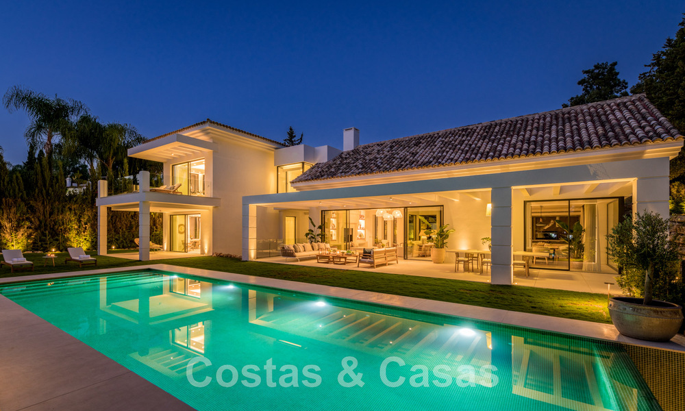 Spaanse designervilla te koop, op een steenworp van de golfbaan in Marbella - Benahavis 45515