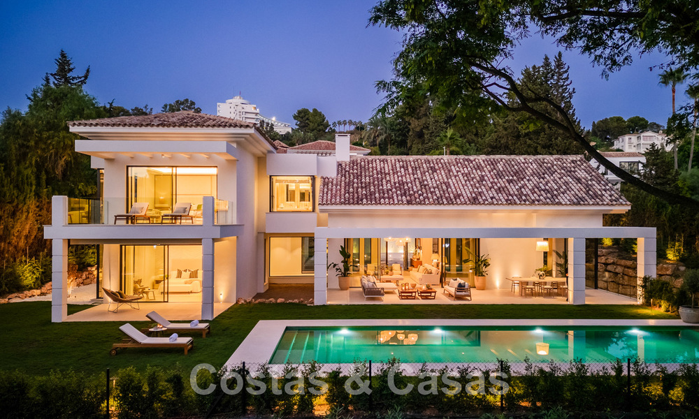 Spaanse designervilla te koop, op een steenworp van de golfbaan in Marbella - Benahavis 45520