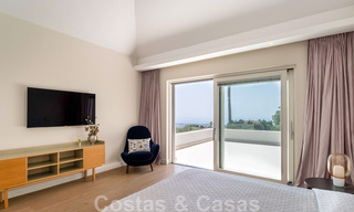 Hedendaagse, luxueuze villa te koop met zicht op zee in het meest exclusieve La Zagaleta resort in Benahavis - Marbella 45177 