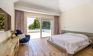 Hedendaagse, luxueuze villa te koop met zicht op zee in het meest exclusieve La Zagaleta resort in Benahavis - Marbella 45179 