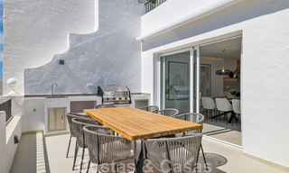 Ruim, volledig gerenoveerd luxepenthouse te koop met zeezicht in Benahavis - Marbella 45282 