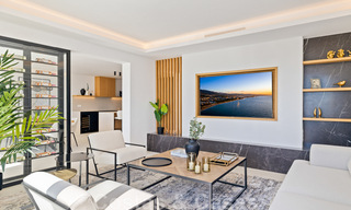 Ruim, volledig gerenoveerd luxepenthouse te koop met zeezicht in Benahavis - Marbella 45311 