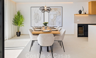 Ruim, volledig gerenoveerd luxepenthouse te koop met zeezicht in Benahavis - Marbella 45312 