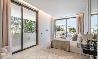 Nieuwe, modernistische designervilla te koop met panoramisch uitzicht, op de New Golden Mile in Marbella - Benahavis 53642 