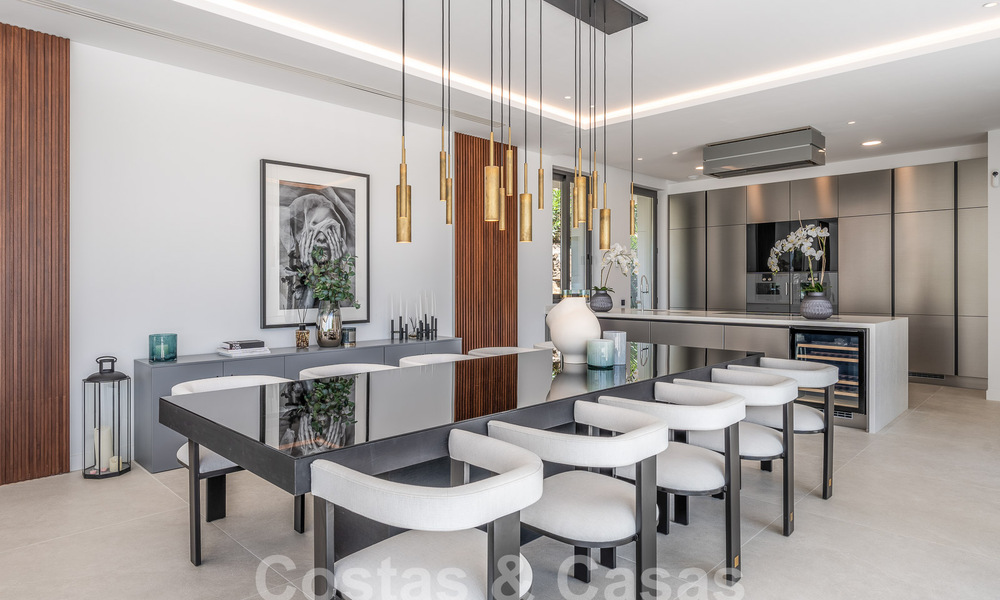Nieuwe, modernistische designervilla te koop met panoramisch uitzicht, op de New Golden Mile in Marbella - Benahavis 53651
