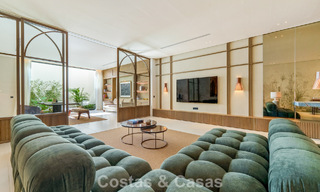 Avant-garde designervilla te koop met talrijke luxevoorzieningen in Nueva Andalucia, Marbella 786103 