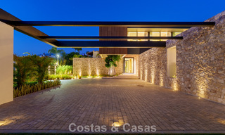 Avant-garde designervilla te koop met talrijke luxevoorzieningen in Nueva Andalucia, Marbella 786132 