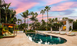 Boutique stijl villa te koop, op een steenworp afstand van het strand op Marbella’s begeerde Golden Mile 45746 
