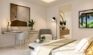 Elegante, moderne, nieuwbouwvilla´s te koop met panoramisch uitzicht vlak bij de golfbaan in Mijas’ golfvallei aan de Costa del Sol 45701 