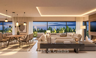 Elegante, moderne, nieuwbouwvilla´s te koop met panoramisch uitzicht vlak bij de golfbaan in Mijas’ golfvallei aan de Costa del Sol 795606 