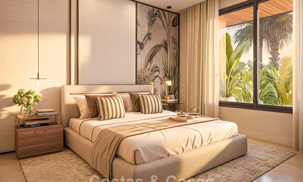 Elegante, moderne, nieuwbouwvilla´s te koop met panoramisch uitzicht vlak bij de golfbaan in Mijas’ golfvallei aan de Costa del Sol 795608