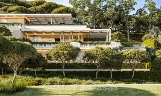 Perceel + exclusief bouwproject te koop voor een indrukwekkende designervilla, grenzend aan de golfbaan van La Quinta Golf in Benahavis - Marbella 46456 