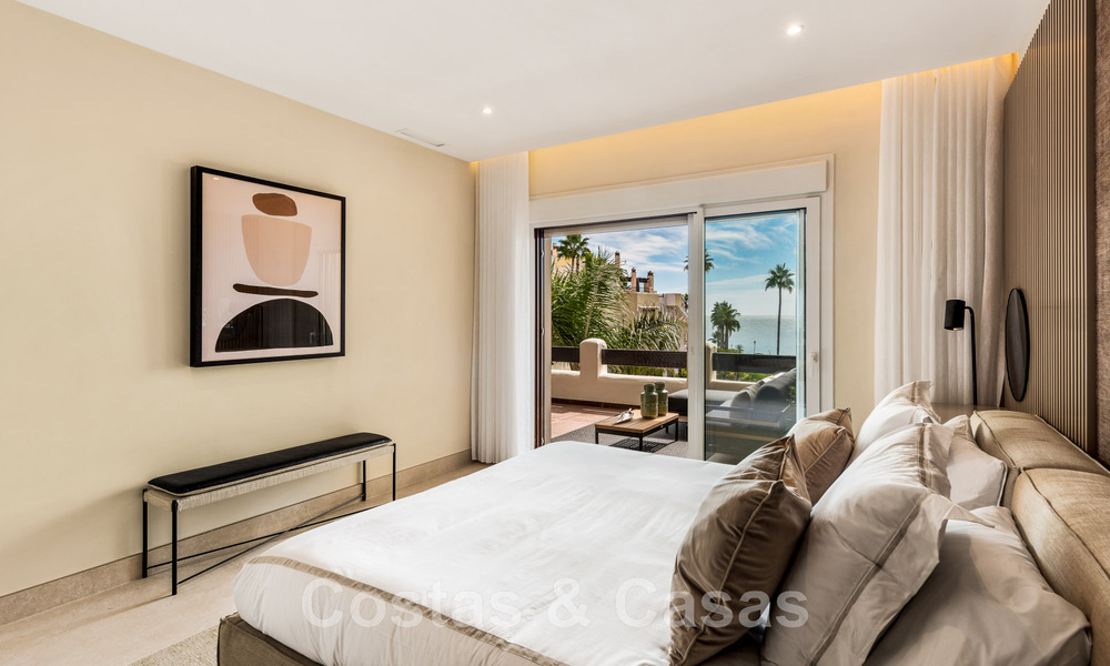 Instapklaar, recent gerenoveerd appartement te koop, in een strandcomplex, met zeezicht op de New Golden Mile, Estepona 46754